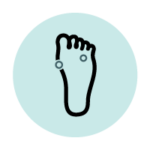 foot wart icons